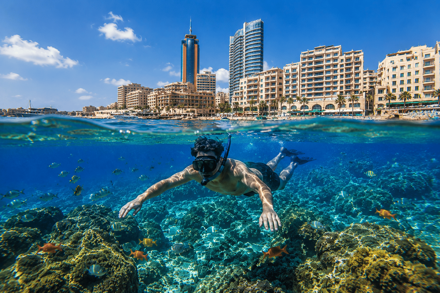 Discover St. Julian's Spectacular Merkanti Reef Snorkeling Adventure