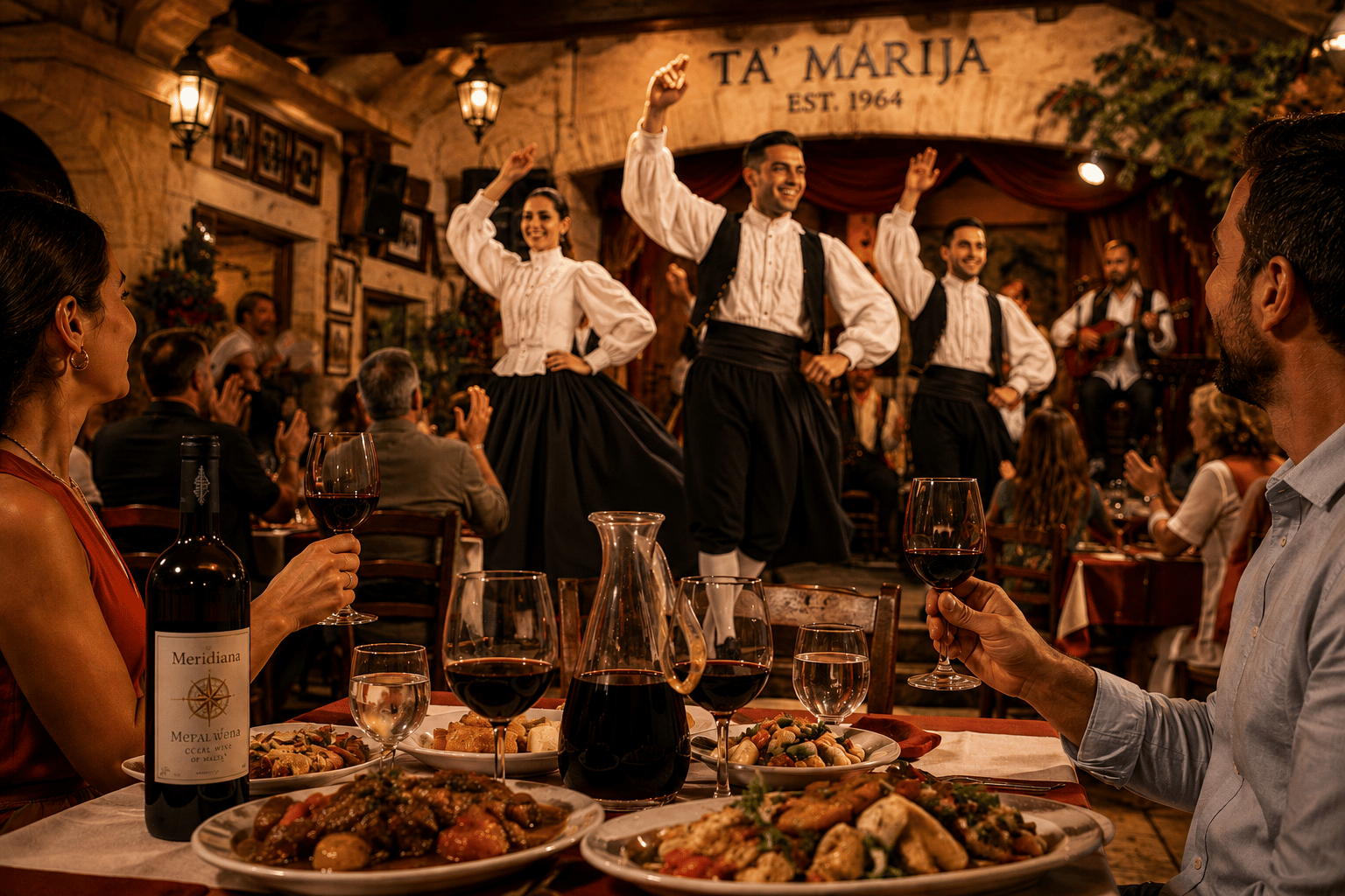 Malta Folklore Dinner Show: Taste, Dance & Discover Maltese Culture