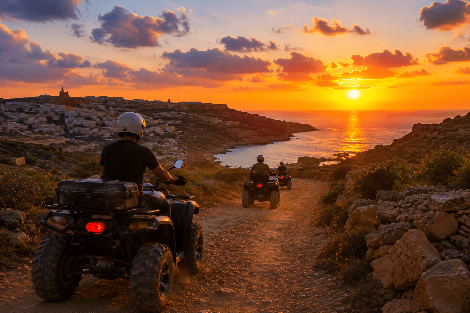 Malta Blue Lagoon & Gozo Adventure: Quad Biking, Sea & Dinner