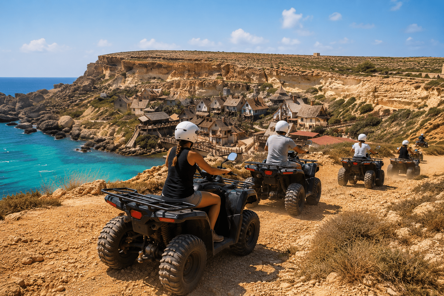 North Malta Quad Bike Tour: Explore Scenic Trails, Coast & Hidden Gems
